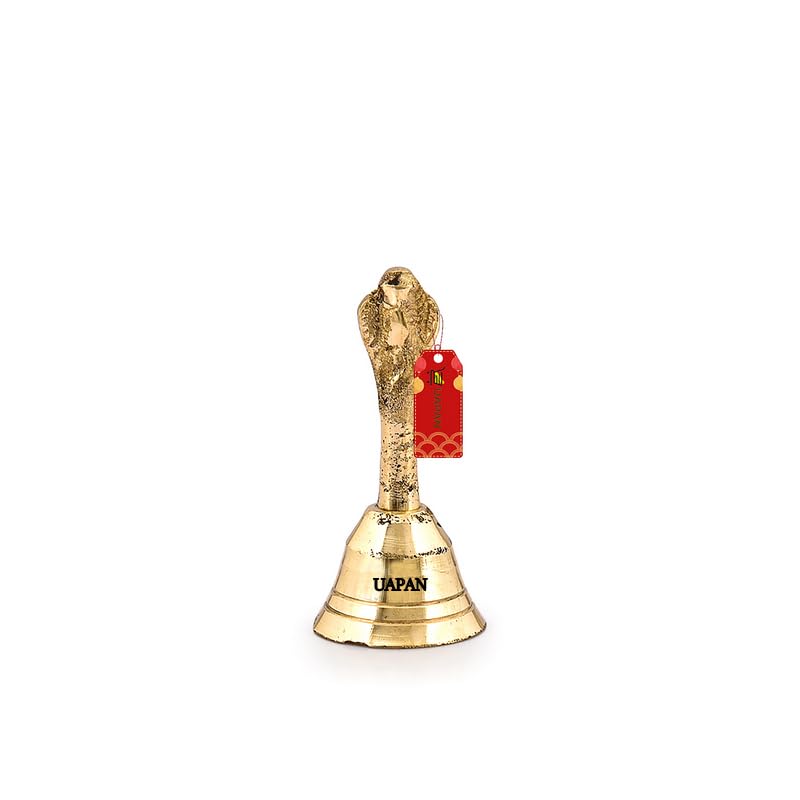 Uapan Brass Nagpari Garun Puja Bell | Grocsy