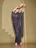 Tikhi Imli Sequinned Embellished Saree | Grocsy