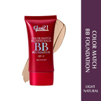 Glam21 Color Match BB Foundation SPF15 - 01 Light Natural | Grocsy