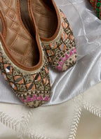 Desi Colour Women Indian Ethnic Footwear-Heavy Emb -4 | Grocsy