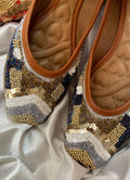 Desi Colour Women Indian Ethnic Footwear-Heavy Emb -17 | Grocsy