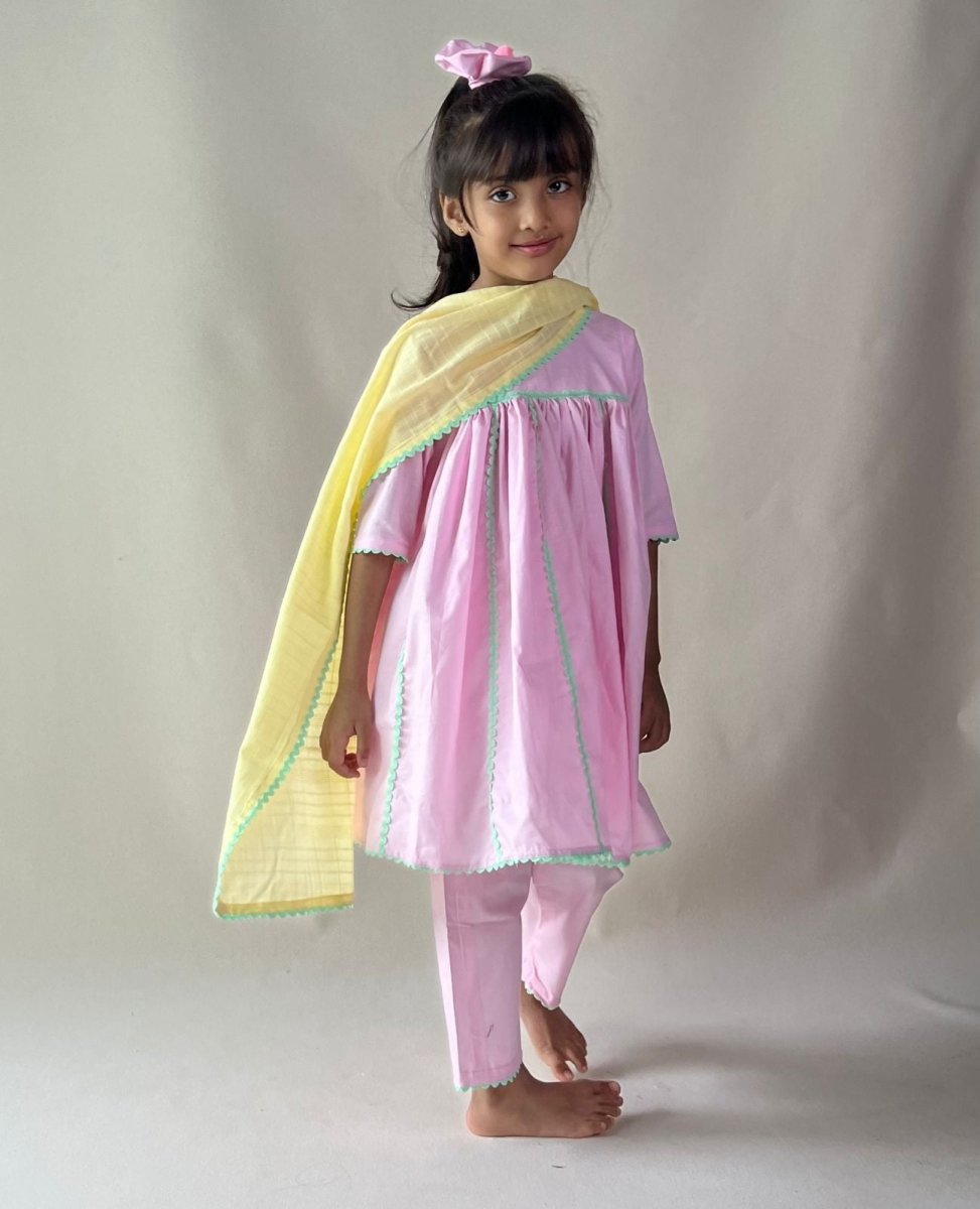 ArthLife Pink Anarkali Dress | Grocsy