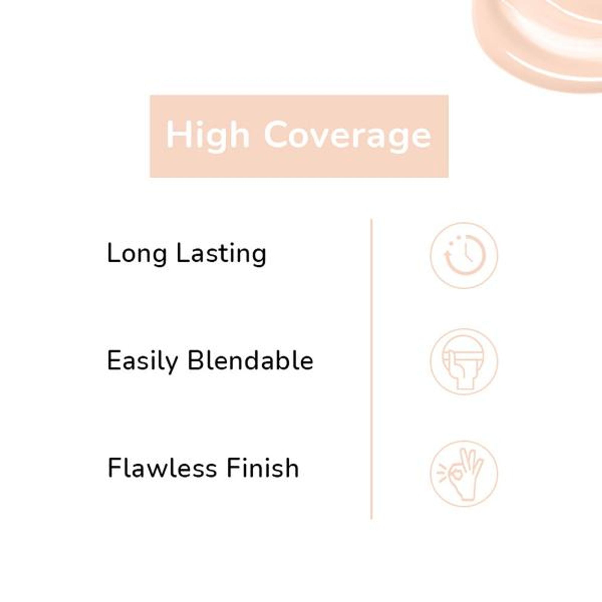 Matt Look High Coverage Waterproof Oil Free Matte SPF 25 Foundation - Fair | Grocsy