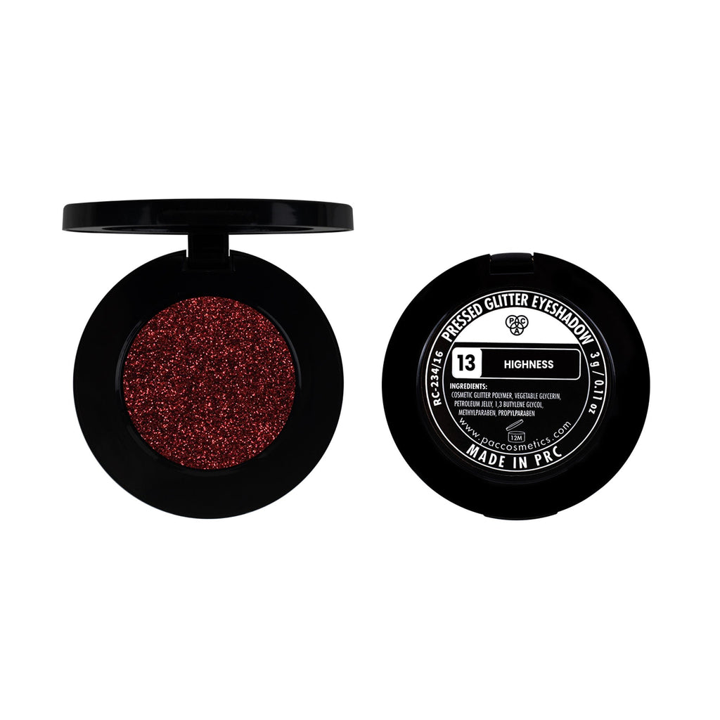 PAC Studio Pressed Glitter Eyeshadow - 13 Highness | Grocsy