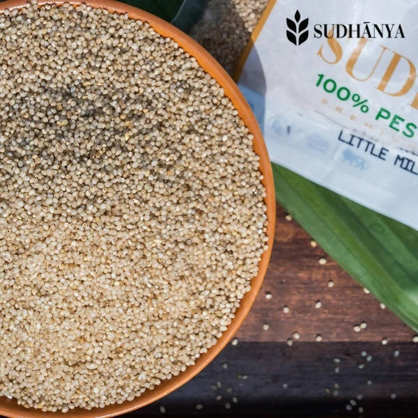 Sudhanya Organic Littet Millet (Samulu ) | Grocsy
