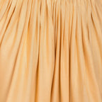 PAVONINE Beige Color Solid Beetel Rayon Fabric Patiala For Women & Girls | Grocsy