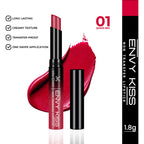 Miss Claire Envy Kiss Non Transfer Lipstick - 01 Queen Bee | Grocsy