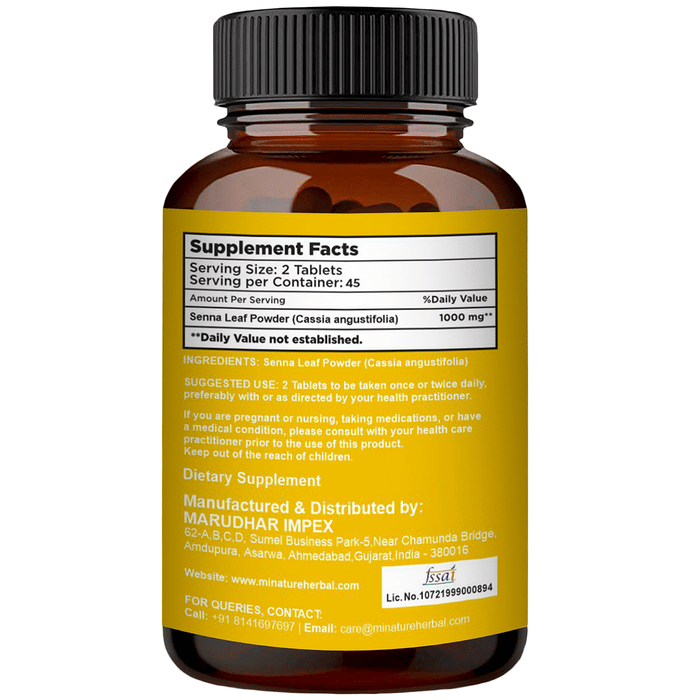 Minature Senna Tablets | Grocsy
