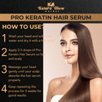Nature Glow Herbal Pro Keratin Hair Serum | Grocsy