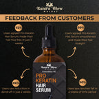 Nature Glow Herbal Pro Keratin Hair Serum | Grocsy