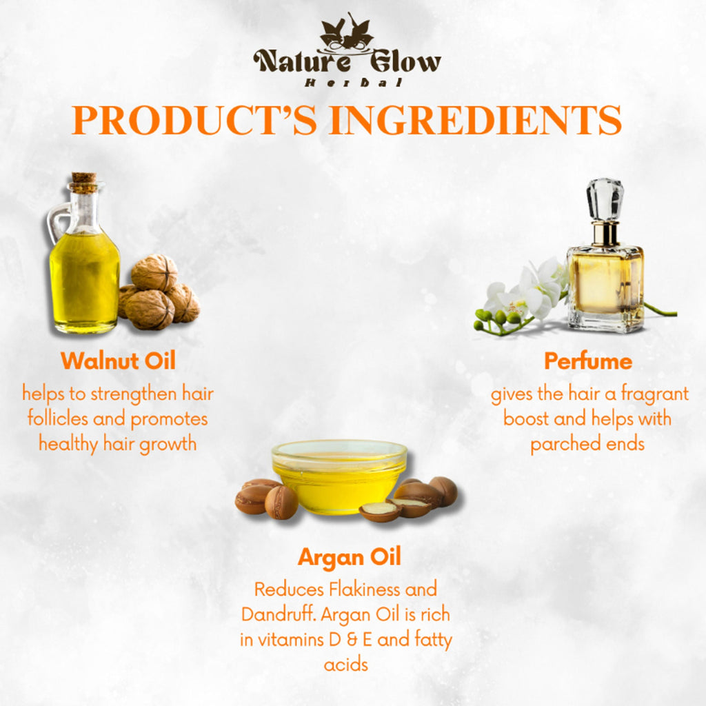 Nature Glow Herbal Total Hair Fall Control Serum | Grocsy