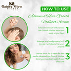 Nature Glow Herbal Advanced Hair Growth Vitalizer Serum | Grocsy