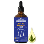 Nature Glow Herbal Total Repair 5 Hair Serum - For All Hair Types | Grocsy