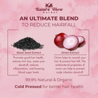 Nature Glow Herbal Onion Black Seed Hair Oil | Grocsy
