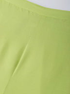 HERE&NOW Zesty Lime Green Gota Patti Kurta Set | Grocsy