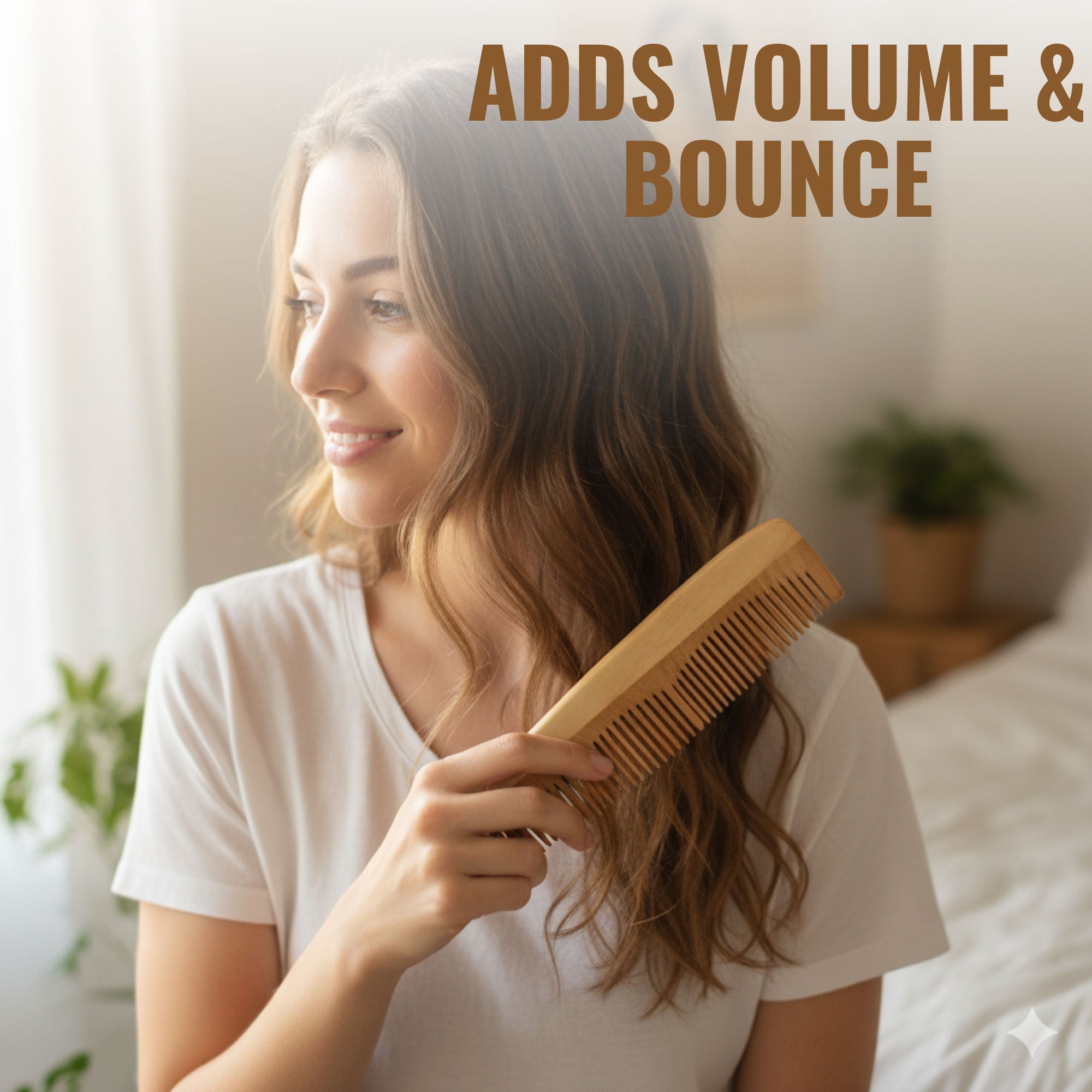 ZEYU Wooden Hair Brush And Wooden Comb With Bamboo Bristles | Grocsy