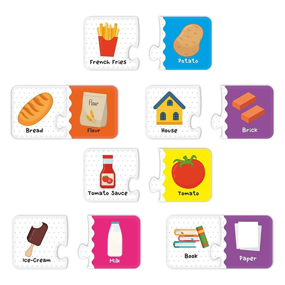 Webby Made of 2 Piece Learning Pack Jigsaw Puzzle for Kids | Grocsy