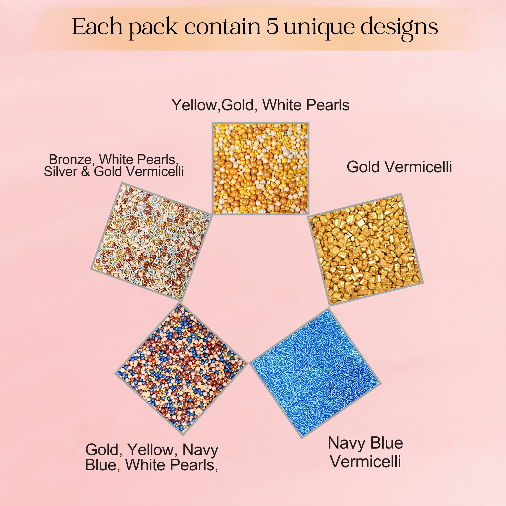 Confect Fusion Mashup Sprinkles FM Multipack 34 | Grocsy