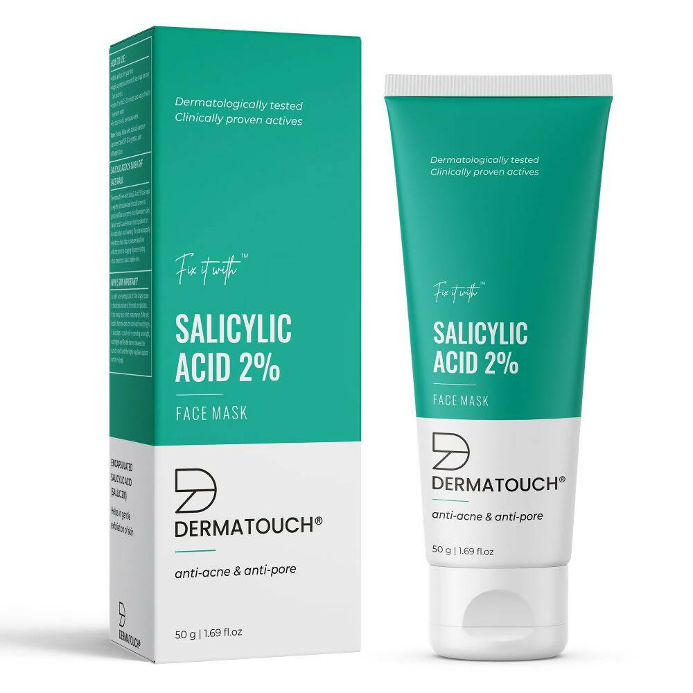 Dermatouch Salicylic Acid 2% Face Mask | Grocsy