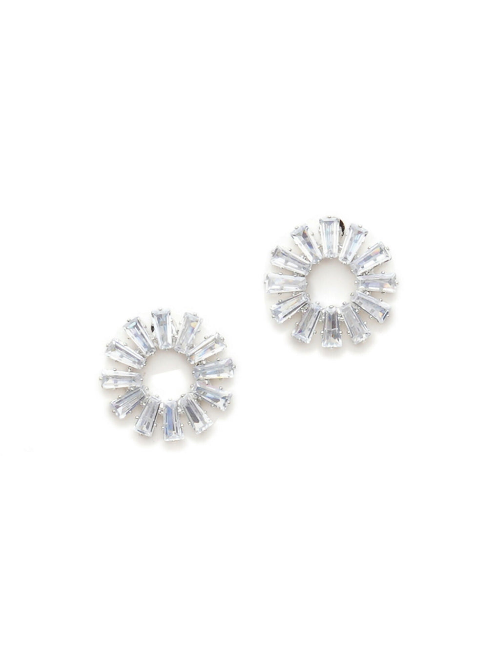 stone stud (white) - Ruby Raang | Grocsy