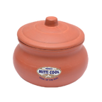 Mitticool Clay Curd Pot with Cap | Grocsy
