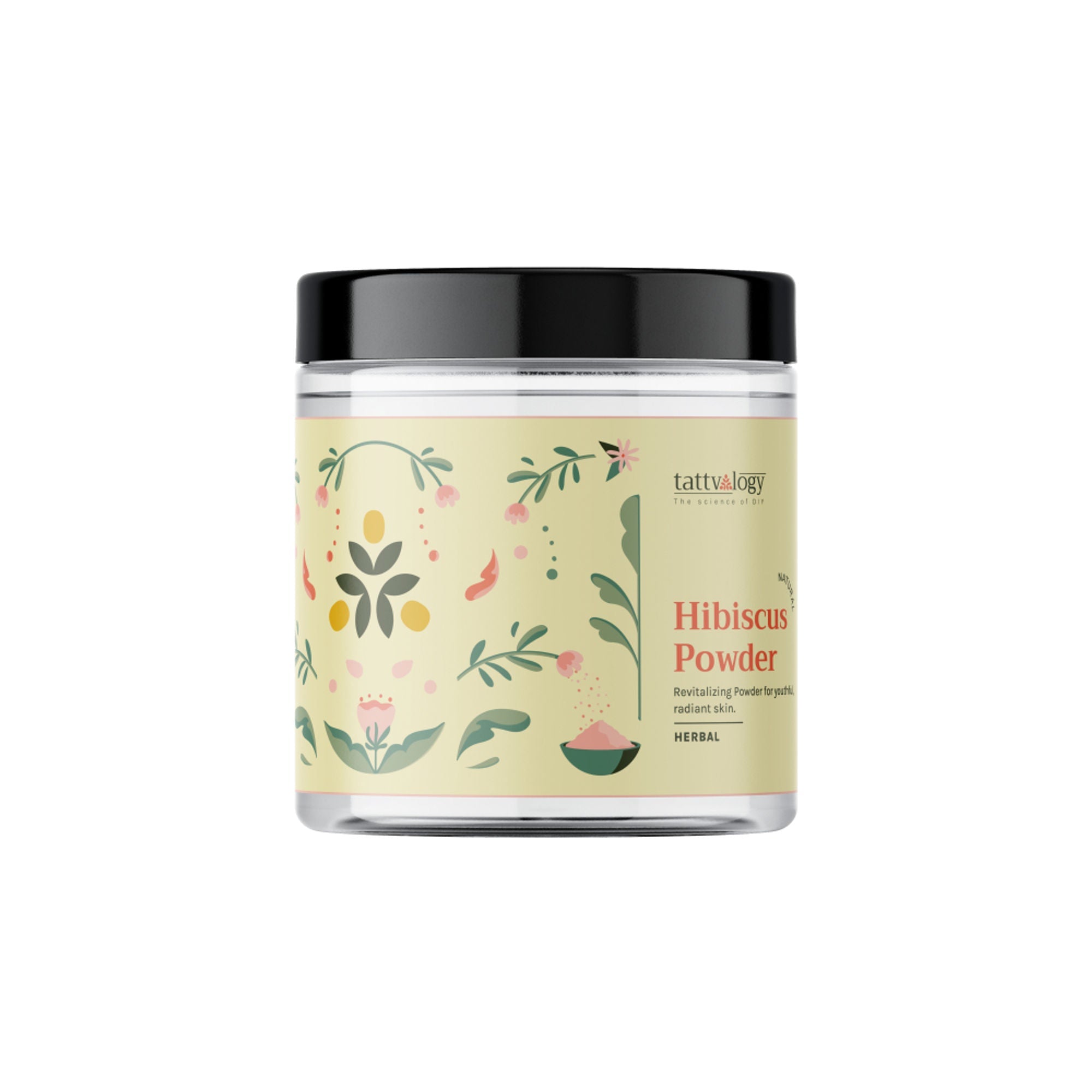 Tattvalogy Hibiscus Powder-Strengthens Hair Follicles, Anti-Aging Pack for Natural Skin & Hair Care | Grocsy