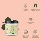 Tattvalogy Hibiscus Powder-Strengthens Hair Follicles, Anti-Aging Pack for Natural Skin & Hair Care | Grocsy