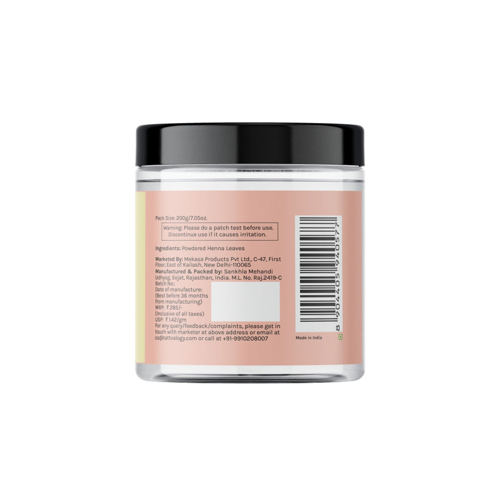 Tattvalogy Natural Shikakai Powder - Herbal Hair Mask which Conditions & Adds Shine for Silky Hair | Grocsy