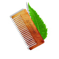 Tattvalogy Raw Neem Comb-Wide toothed, Boosts Blood Circulation, Hair Growth & Reduces Scalp Issues | Grocsy