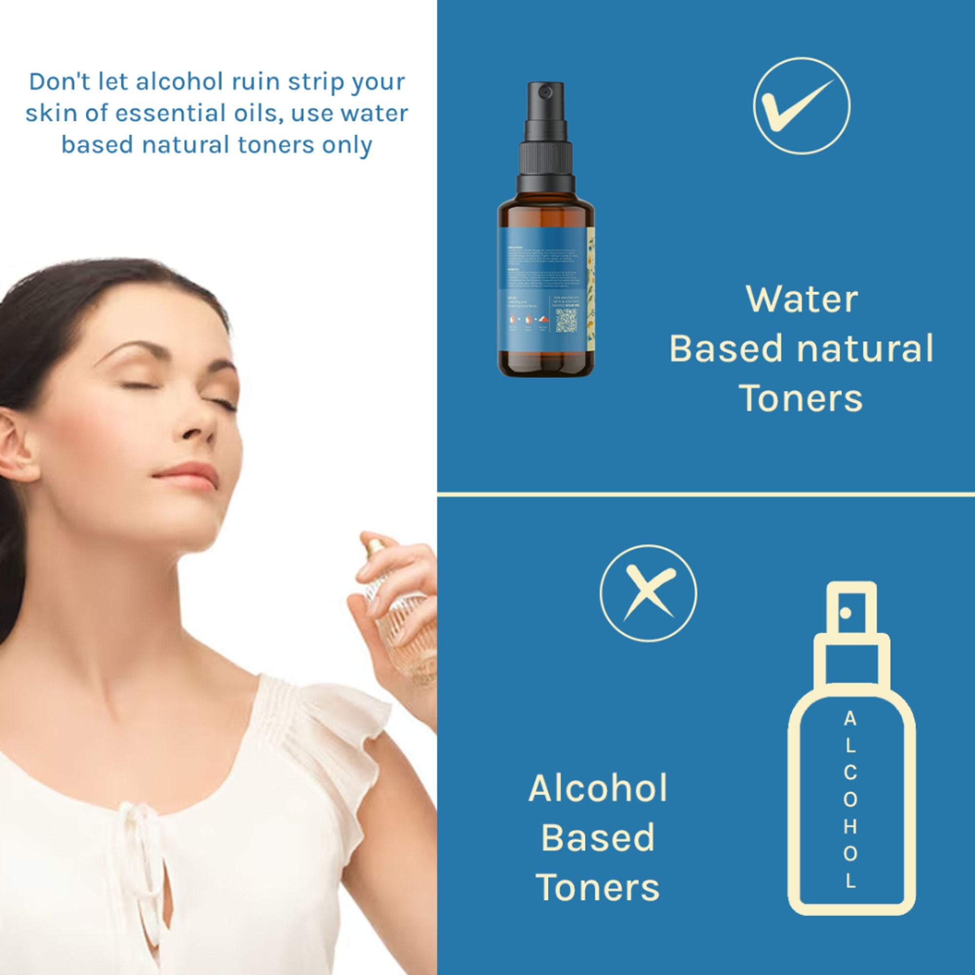 Tattvalogy Rosemary Hair Spray - Reduces Hair Fall, Promotes Growth, Natural Minoxidil Alternative | Grocsy