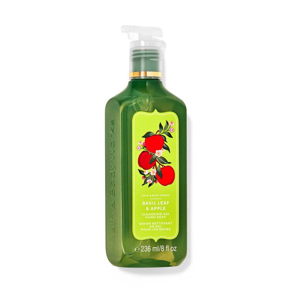 Bath & Body Works Basil Leaf & Apple Cleansing Gel Hand Soap | Grocsy