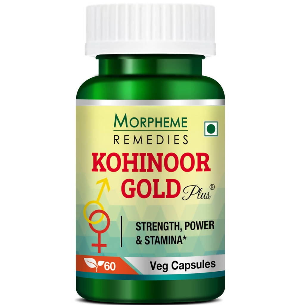 Morpheme Remedies Kohinoor Gold Plus Capsules | Grocsy