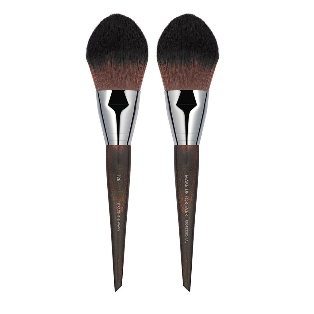 MAKE UP FOR EVER Precision Powder Brush - 128 | Grocsy