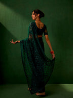 Sangria Embroidered Sarees | Grocsy