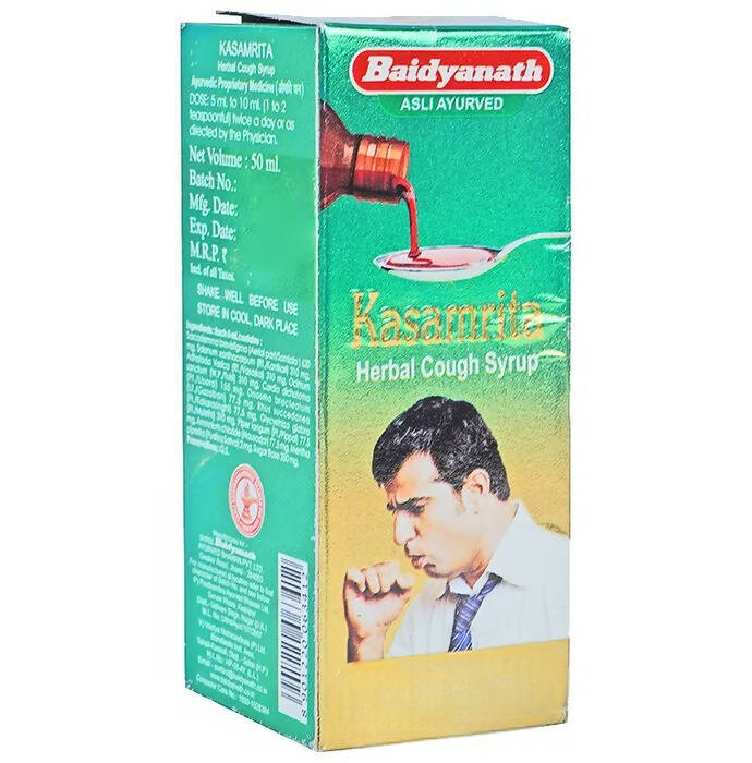 Baidyanath Jhansi Kasamrita Herbal Cough Syrup | Grocsy