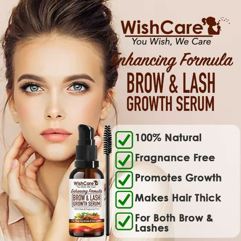 Wishcare Ultimate Eye Care Combo - Under Eye Cream & Brow-Lash Growth Serum Oil | Grocsy