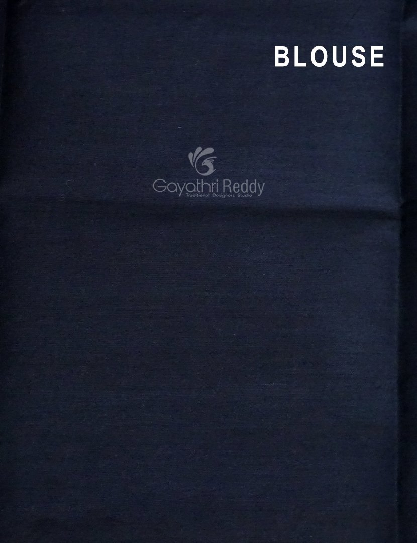 Dark Dry Mehndi Colour Block Print Pure Kota Cotton Saree By Gayathri Reddy Designer Studio | Grocsy