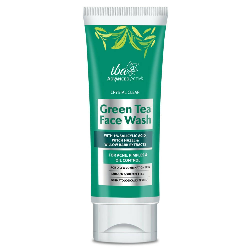Iba Advanced Activs Crystal Clear Green Tea Face Wash | Grocsy