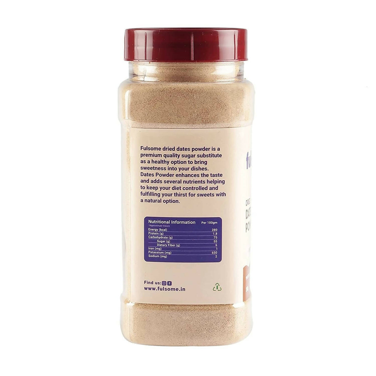 Fulsome Dried Dates Powder | Grocsy