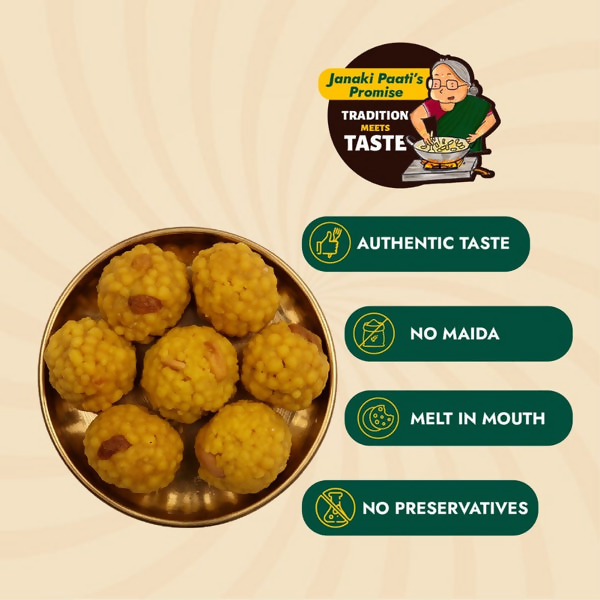 Sweet Karam Coffee Boondi Laddu | Grocsy