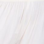 PAVONINE White Color Solid 3-Panels Flared Sharara | Grocsy