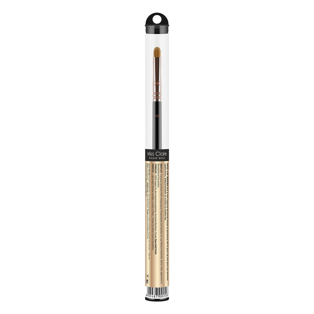 Miss Claire M32 - Lip Brush (L) - Rose Gold | Grocsy