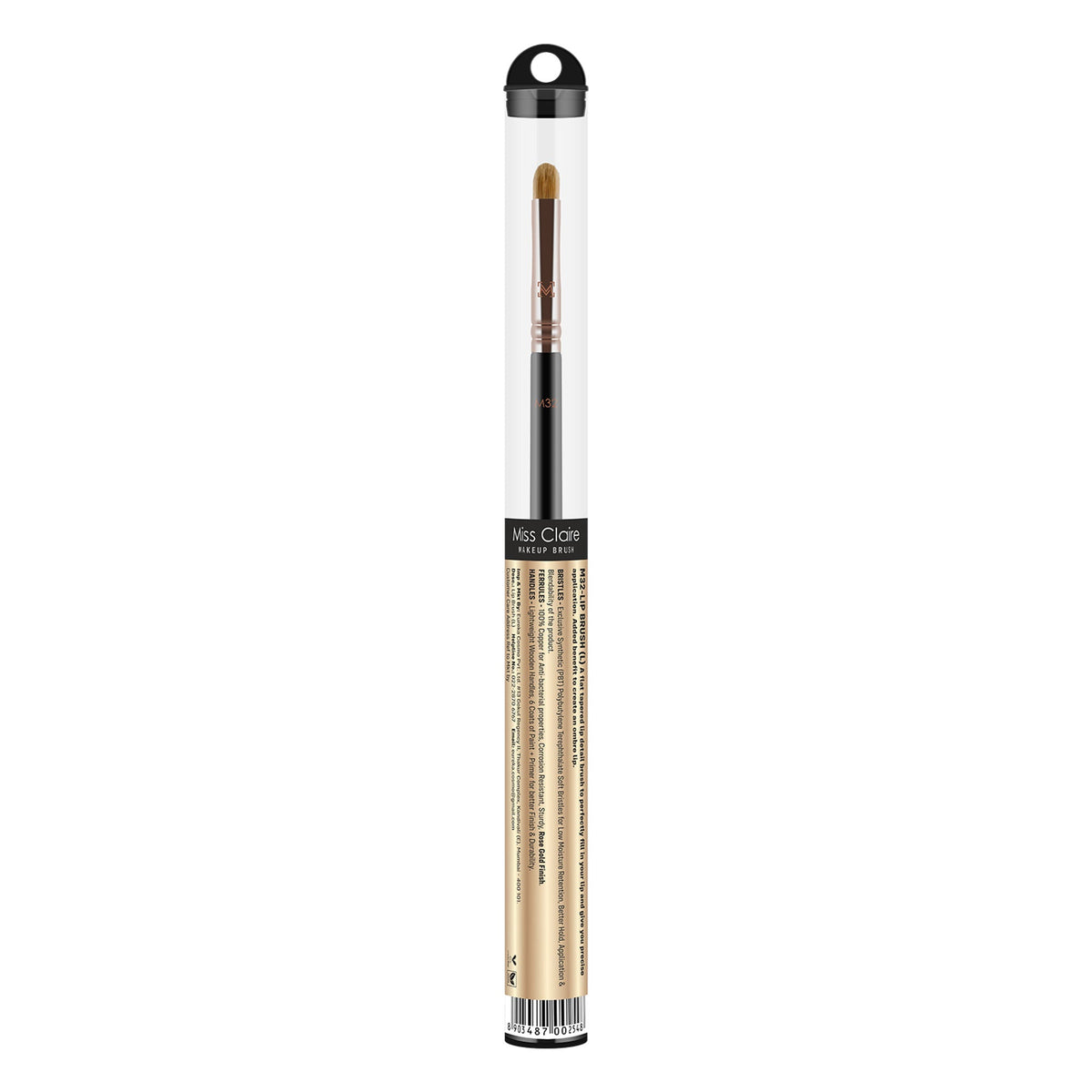 Miss Claire M32 - Lip Brush (L) - Rose Gold | Grocsy
