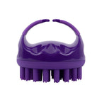 Scalppie Pro Silicon Hair Scalp Massager & Shampoo Brush Scrub Hair Growth & Anti Dandruff - Purple | Grocsy