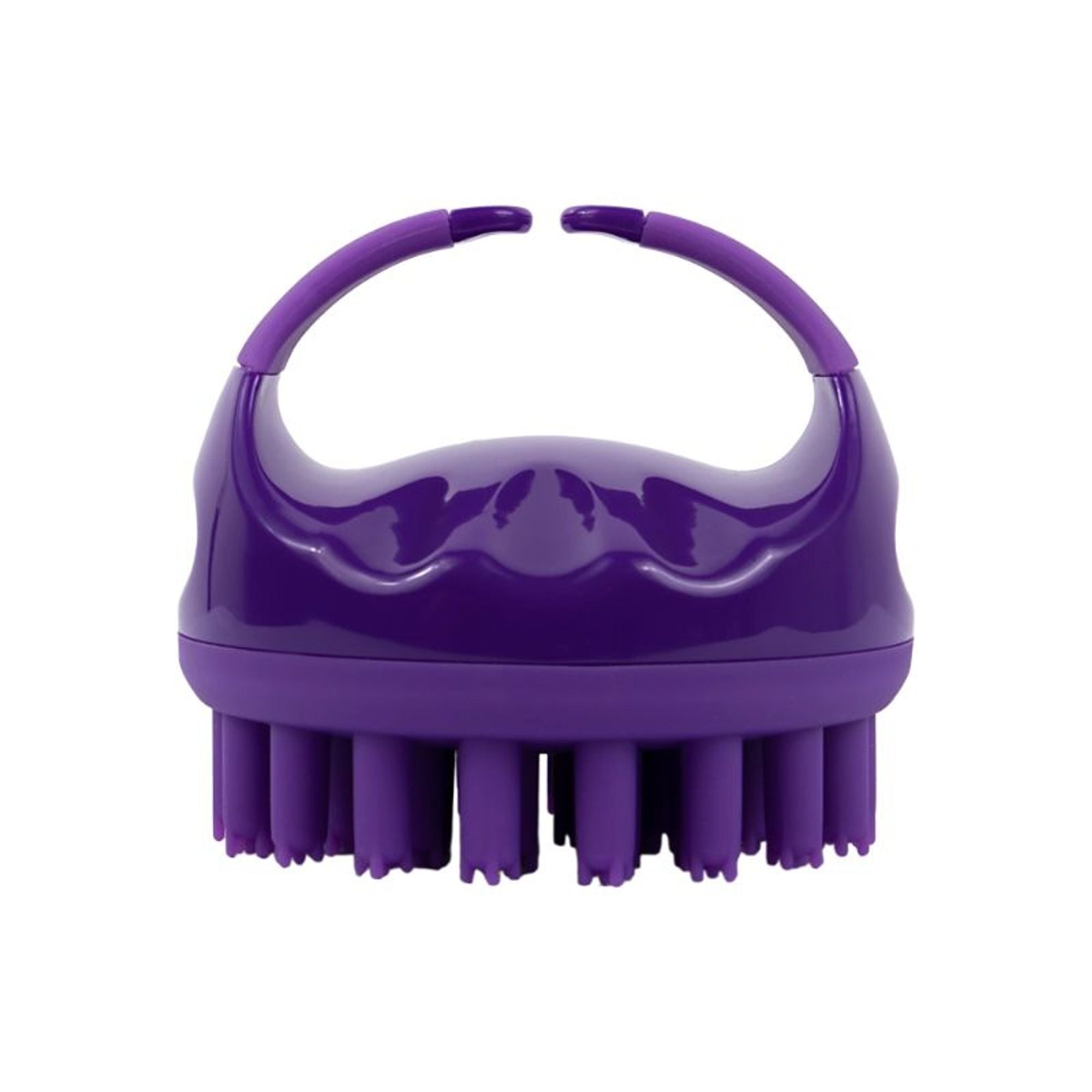 Scalppie Pro Silicon Hair Scalp Massager & Shampoo Brush Scrub Hair Growth & Anti Dandruff - Purple | Grocsy