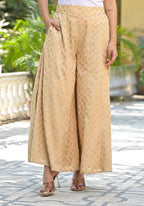 Juniper Women's Solid Rayon Pant Palazzo | Grocsy