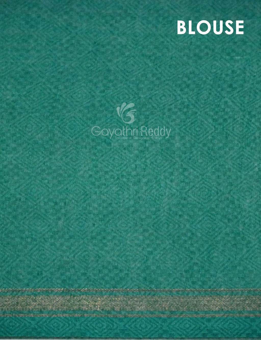 Combo of Off White and Rama Green Patan Patola Semi Chanderi Saree By Gayathri Reddy Designer Studio | Grocsy