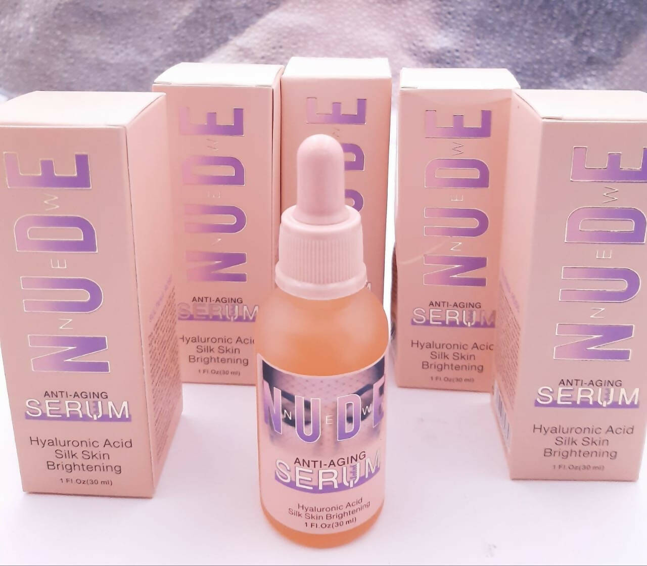 Favon New Nude Anti Ageing Serum with Hyaluronic Acid for Skin Brightening | Grocsy