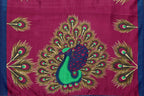 Vamika purple Printed Art Silk Saree | Grocsy