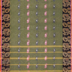 Exclusive Collection 100% Pure Cotton Pesta Tant Saree With Hand Weaving Work | Grocsy
